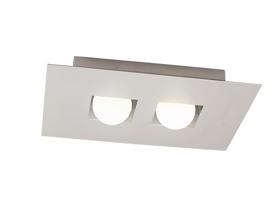 M0127  Cocoon Rectangular  Flush Ceiling 2 Light